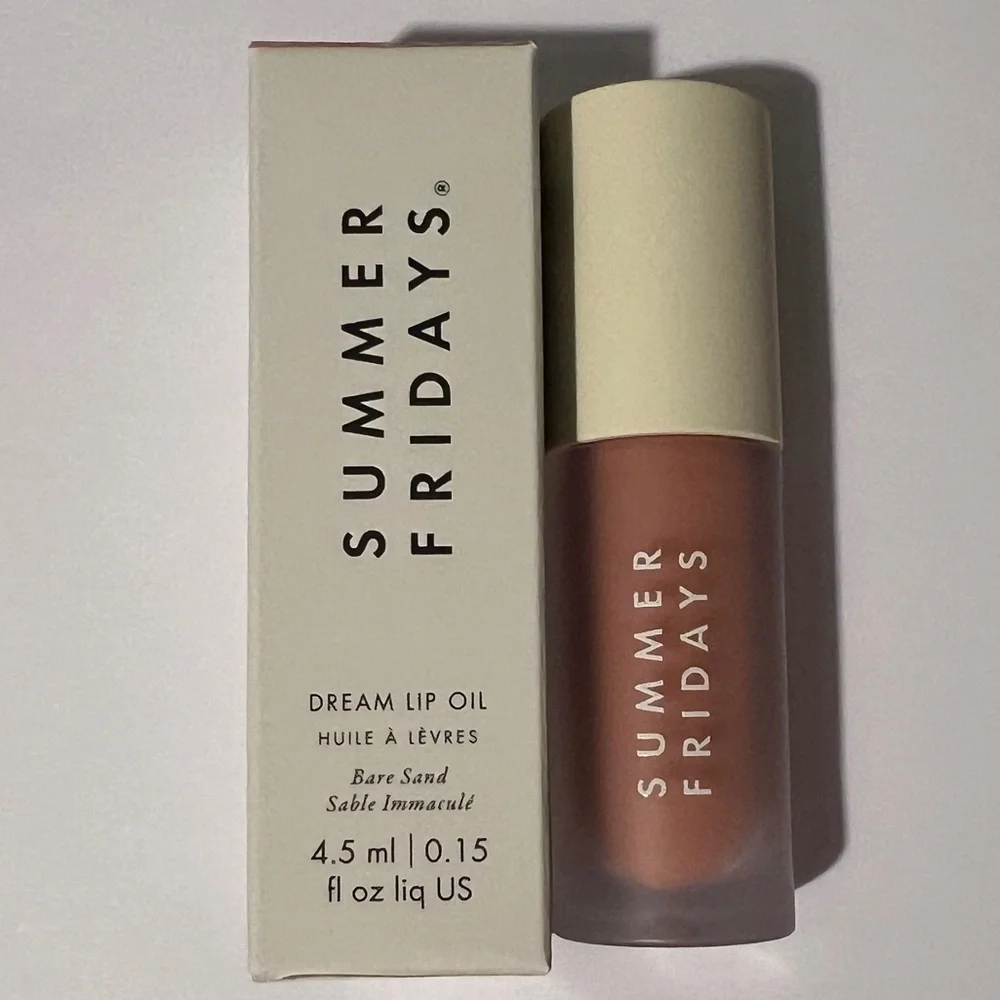 Summer Fridays Dream Lip Oil in Bare Sand